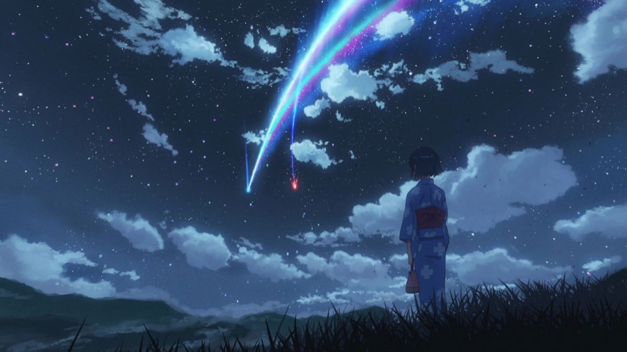 君の名は。 夜空を裂いて落ちる彗星