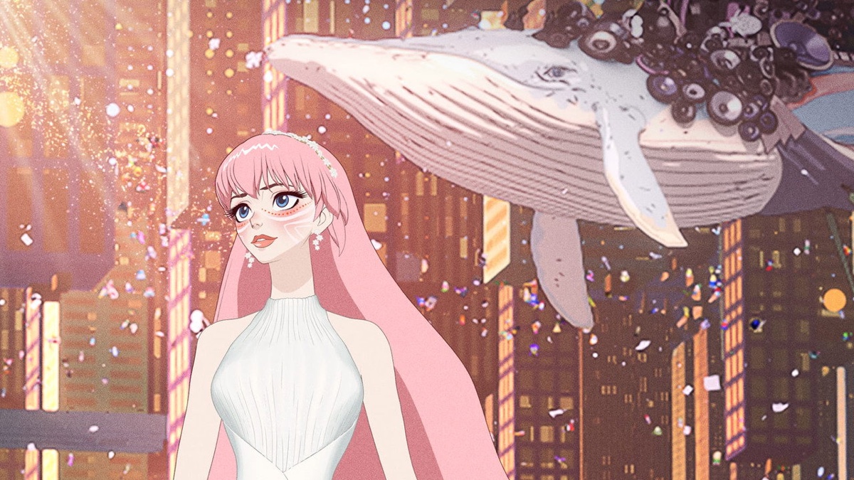 竜とそばかすの姫 クジラとともに〈U〉の空を行くベル