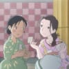 この世界の片隅に 遊郭の前で並んで座るすずとリン