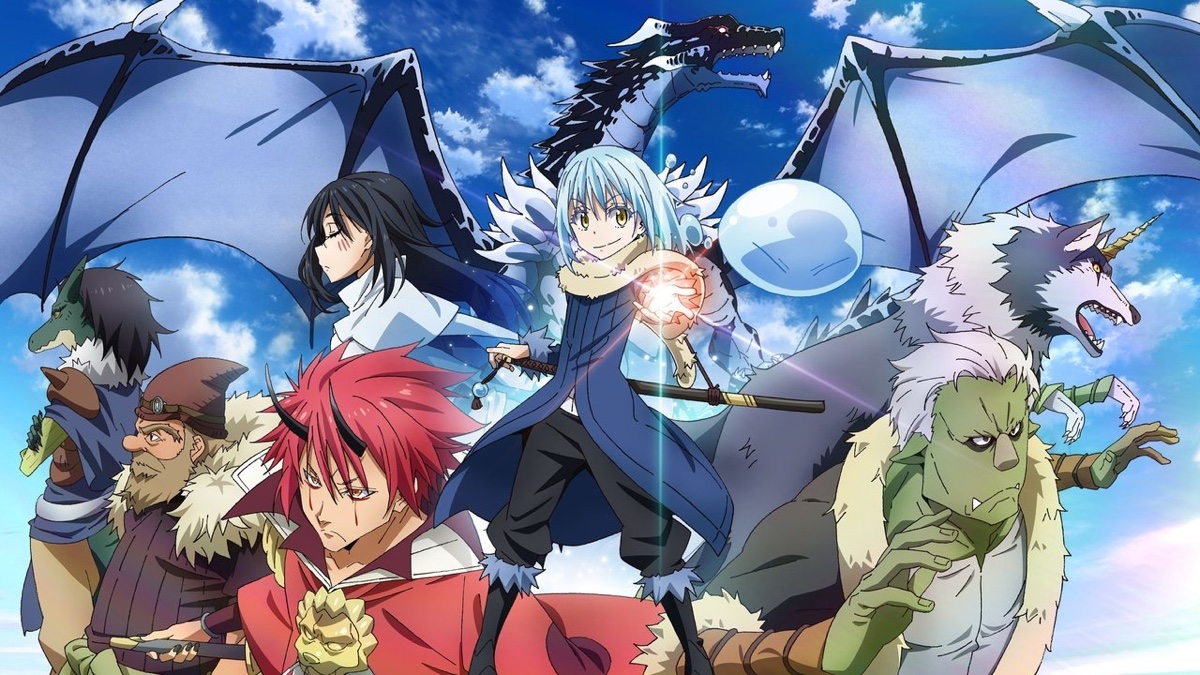 アニメ『転生したらスライムだった件』リムルと仲間たち