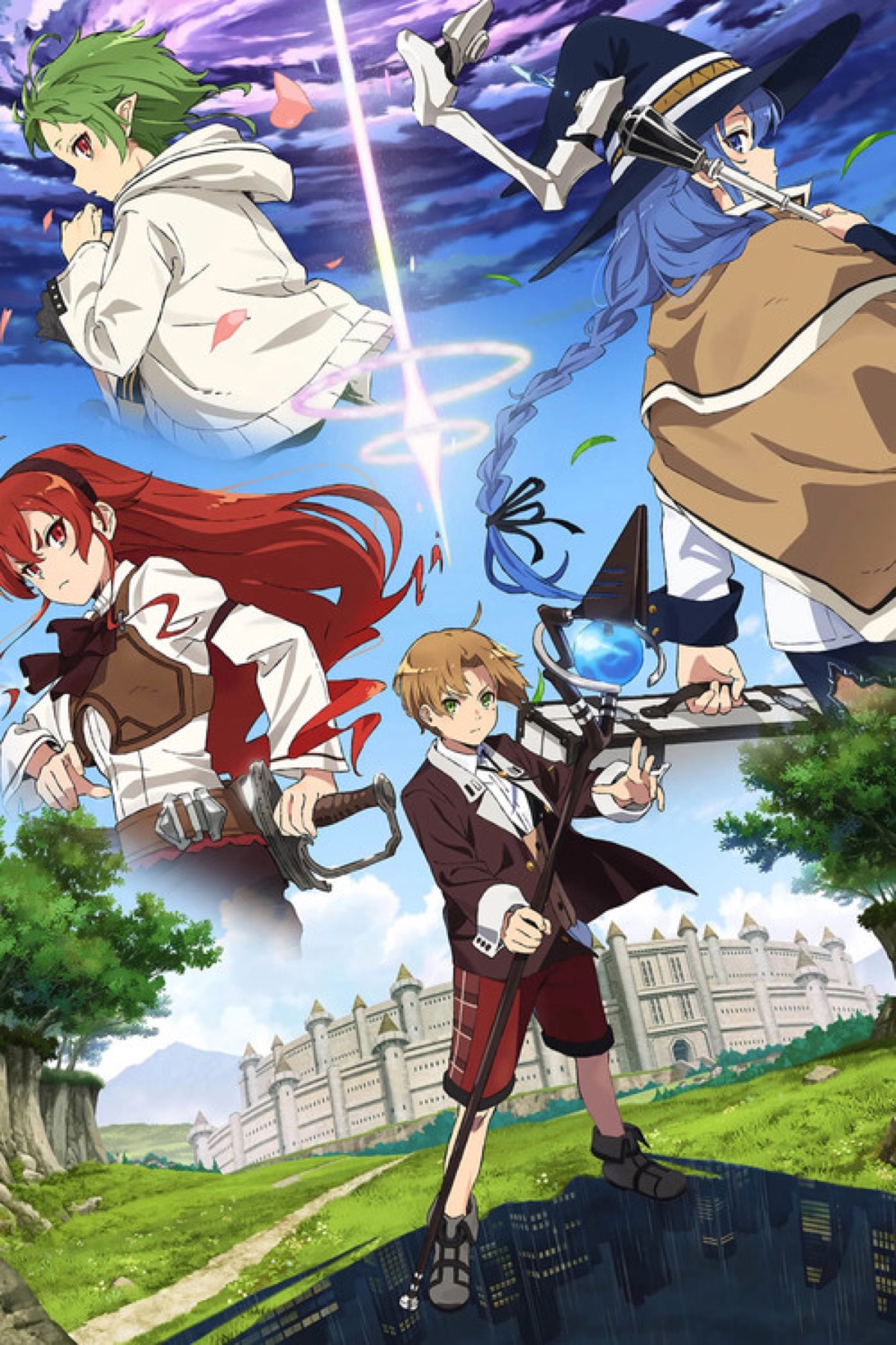 アニメ『無職転生』第1期 キービジュアル